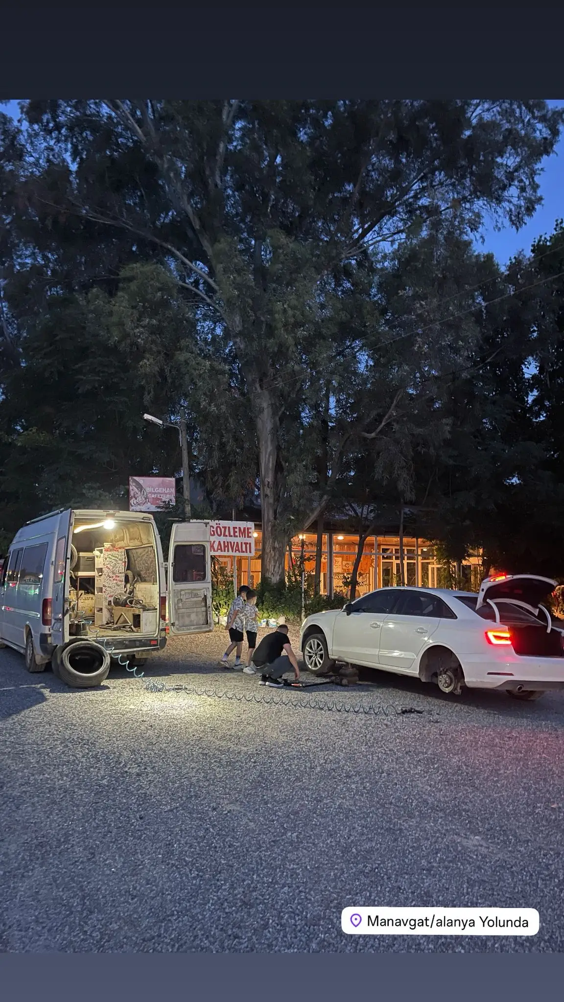 Antalya Taşağıl Köprülü Kanyon Oto Lastik Yol Yardım